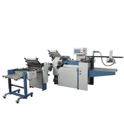 China Paper Industry 480TS Paper Sheet Folder Machine Paper Creasing Machine Automatic Leaflet Folding Paper Machine for sale