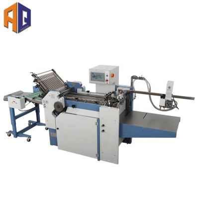 China Hotels Customized A4 Industrial Paper Folding Machine Cross Make Booklet Automatic Paper Fold Machine for sale