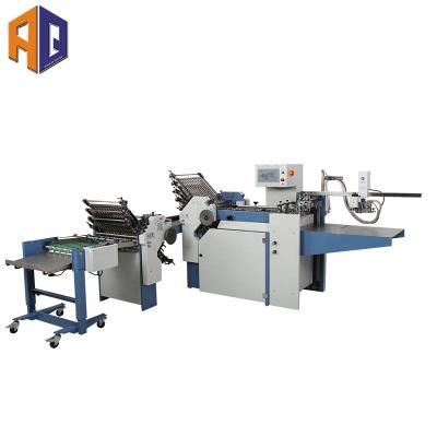 China Hotels 480TS 7 High Speed ​​Paper Folder 8 Combs Folder Machine With 6 Fold With Electric Control Knife for sale