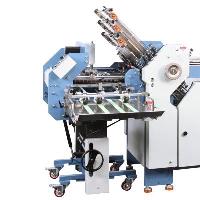 China Mask Making Aoqi Knife Independent Automatic Cross Control Fold Paper Folding Machine for sale