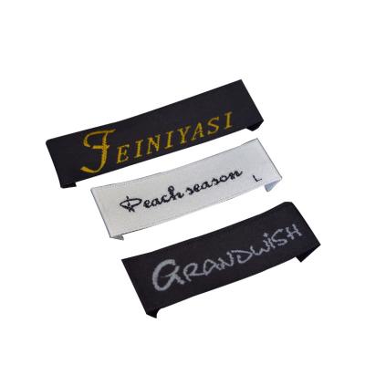 China Sustainable Custom Apparel Collar Standard Labels for sale