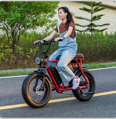 China Electric City E Bike Fat Tire 2 Seater Battery Powered Electric Mountain Hot Sales 10ah Foot Rest 36v 350w Ebike Bike Electric Bicycle for sale