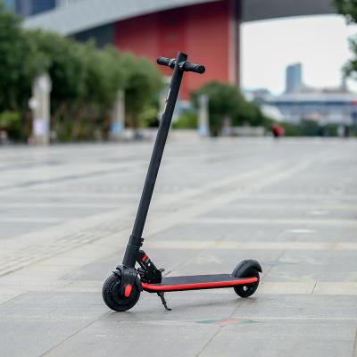 China Factory direct sales unisex fast electric scooter adult 250W folding 6.5 inch portable smart electric scooter for sale