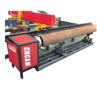 China Building Material Shops Multifunction CNC Plasma Pipe Cutting Machine For Pipes And Metal Sheets for sale