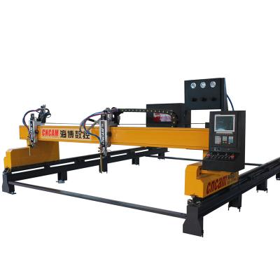 China Building Material Shops Plate Cutting Machine CNC Gas / Plasma Profile Cutting Systems for sale