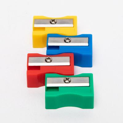 China 65mn/PS Material Wholesale High Quality Low Price Multi Color Steel Sketch Pencil Sharpeners for sale