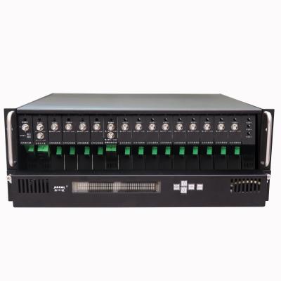 China High Performance CATV 4U Communication Platform AG-9900LP Optical Fiber Transmission Equipment for sale