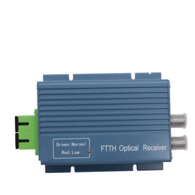 China Hot Sale FTTH CATV Receiver Mini Node Wth Optical WDM CAG FTTH Micro Node AL Case for sale