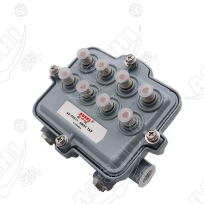 China Premium Outdoor Directional Coupler 8 Way CATV Trunk Tap / Splitter TP208S for sale