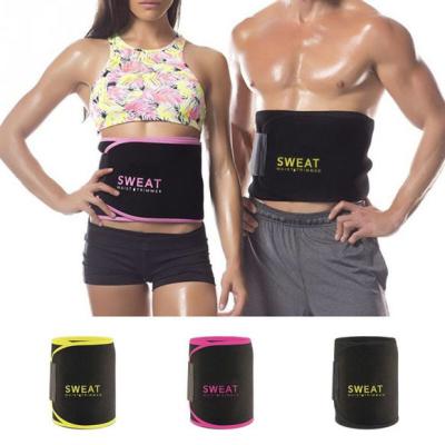 China 100% Premium Eco-Friendly Neoprene Waist Trainer Sweat Waist Trimmers Slimming Corset Xtreme Waist Belt Body Shaper Tummy For Women Men for sale