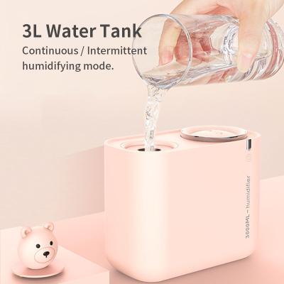 China Custom Logo Mini Ultrasonic Atomizer Smart Diffuser Hotel Air Humidifiers Humidifier For Home Room for sale