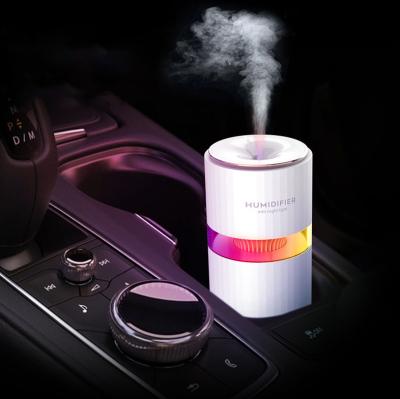 China New Design 400ML Car Humidifiers Space USB Personal Diffuser Led Night Light Mini Air Humidifier For Car Home for sale