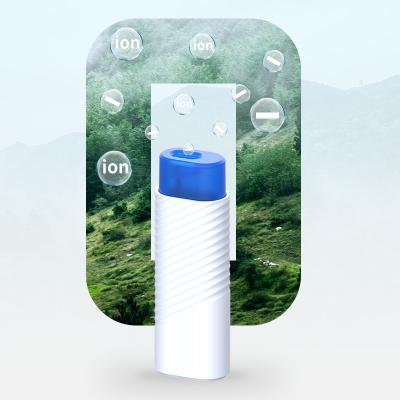 China Remove Pollutants IONKINI New Product Ideas USB Mini Portable Air Purifier Car Harmful Airborne Air Filter 2021 for sale