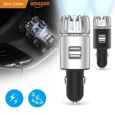 China Best Car USB Charger Mini Car Air Purifier Ar Cargador y Purificador De l'Aire Para Carro Coche Iones Negativos Ozono Car from Amazon for sale