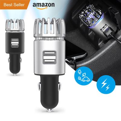 China Purify FCC Mini Car Air Purifier USB Cargador y Purificador De l'Aire Auto Para Carro CE ROHS ETL CARB Coche Ozono Electrico for sale