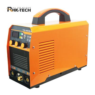 China Manufacturer Portable TIG-250 Digital Display IP21S Protection Grade IGBT Muttahida Majlis-e-Amal Argon Argon Multifunctional TIG Welder Welding Machine for sale