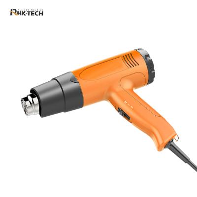 China RHKTECH 1600W adjustable temperature electric heating gun heatgun shrink wrap pneumatic hot air gun hot soldering station for sale