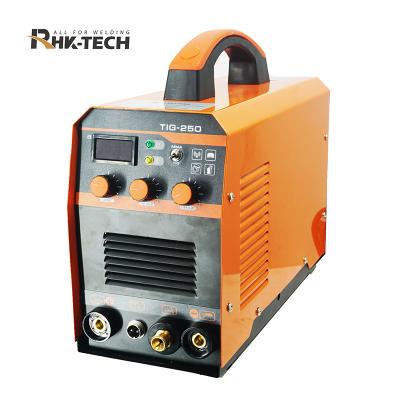 China Muttahida Majlis-e-Amal Digital Display IGBT RHK Multifunctional Technology CE TIG-250 Portable Auto Stick TIG Welder Welding Machine for sale