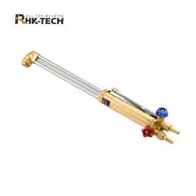 China British Design RHK Style Anti Tempering Stainless Steel Constant Pressure Oxygen Acetylene Cutting Torch With Brass Cutting Nozzle for sale