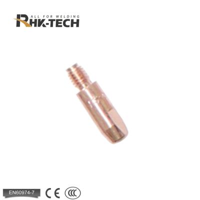 China Exquisite MIG Torch Contact Tip M6*28 Spare Parts For Welding Machine for sale