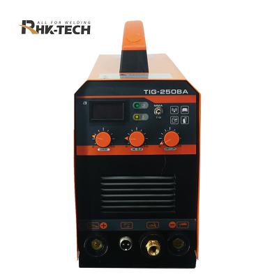 China RHK Multifunctional Brand TIG-250 Digital Display IGBT Muttahida Majlis-e-Amal Argon Argon Portable Popular Automatic Stick TIG Welder Welding Machine with Cheap Price for sale