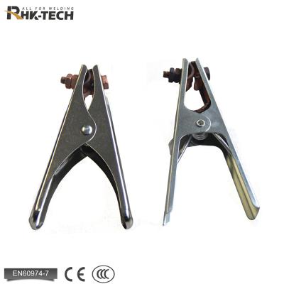 China Iron / RHK Ecg Earth Clamp Brass Dutch Type Welding Iron / Brass Half Brass Electrode Supply 300A / 500A 600A for sale