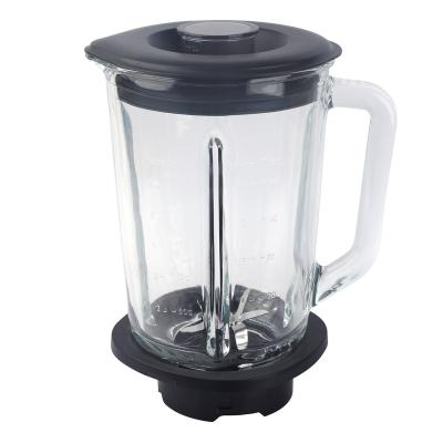 China Household Glass Jar Set /Blender Jar With Lid And Base /Blender Spare for sale