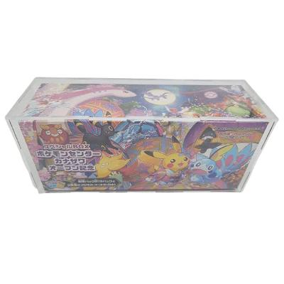 China Lucite Crystal Plexiglass Pokemon Kanazawa Special Self Build Custom Acrylic Plastic Box Case Display Case Or Magnet Lid Display Case For Kanazawa for sale