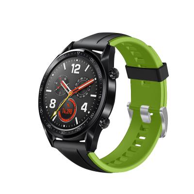 China For Huawei Watch GT Active Silicone Strap For Samsung Galaxy Watch 46mm Speed ​​S3 Frontier / Wristband Watch GT Huawei Watch Classic 22mm for sale