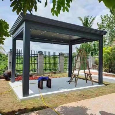 China Easily Assembled All Weather Use Garden Buildings Waterproof Outdoor Pergola for sale