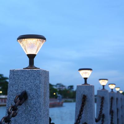 China Solarsäulen-Licht DCs 3.2V, Solarschiffspoller-Lampen für Hof-Landhäuser zu verkaufen