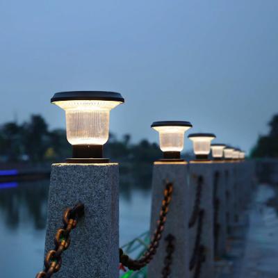 Chine Lumière solaire de cour d'ODM d'OEM, résistant à l'eau mené solaire de lumières de pilier à vendre