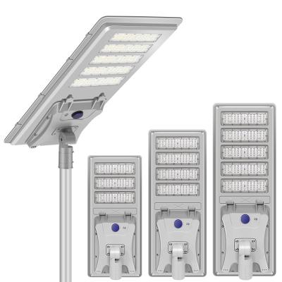 China Luz de rua solar exterior integrada IP67 300W impermeável 400W 500W à venda