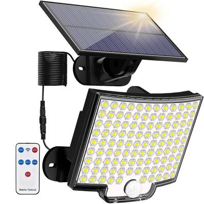 Chine Puissance fixée au mur IP65 de lumière du soleil d'inondation de 128 LED de capteur de mouvement solaire de lumière à vendre