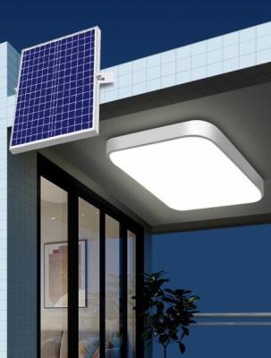 China Solarenergie-Hallen-Licht-Augenschutz-Solarinnenlichter Quadrat Alu 6000K für Gazebo zu verkaufen