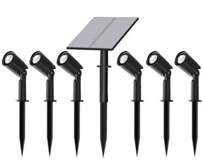 Chine Six voies solaires des têtes IP66 LED allument 6500K pour le passage couvert extérieur de jardin à vendre