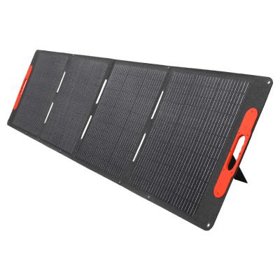 Κίνα Monocrystalline επιφάνεια 200W Usb Ip67 ηλιακών πλαισίων ETFE διπλώματος φορητή για τη στρατοπέδευση προς πώληση