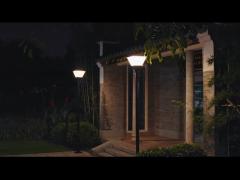 Easy Installation Solar Panel Or Ac Charge Outside Landscape Lighting Garden Park Solar Garden Light