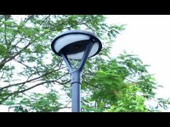 Outdoor Intelligent Light Control Solar Lighting Durable Round Solar Light Pefect For Garden