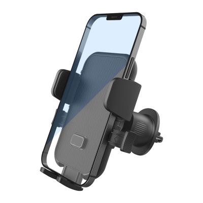 China Adjustable Air Vent Adjustable Car Phone Holder Fashionable One-Hand Air Vent Mobile Phone Holder for sale