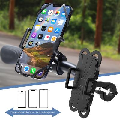 China 360 Degree Adjustable Rotation Bike Mount Phone Flexible Non-Slip Outdoor Holder Bikes Bicycle Phone Mount For Riding for sale