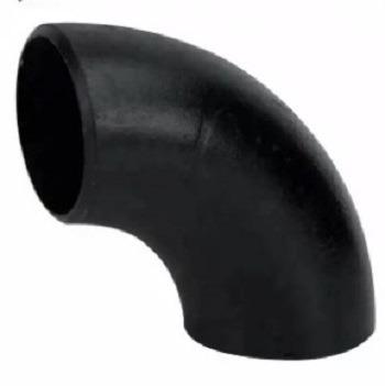 China ASME Sch40 1.5 Inch Short Radius 90 Degree Carbon Steel Seamless Black Elbow For Pipe Lines Connect 1/2