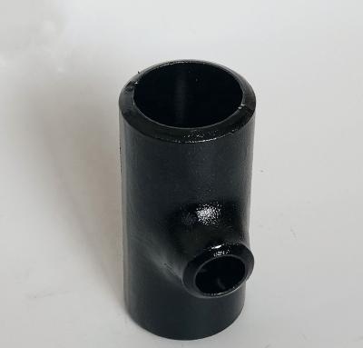 China Pipeline Connection for Petroleum Gas Petroleum ANSI B16.9 Seamless Carbon Steel Pipe Fitting Reducing Joint Tee Tubing Connector for sale