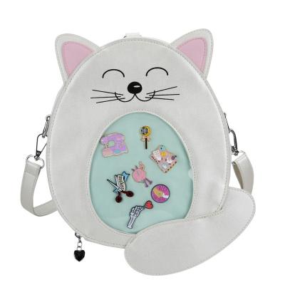 China Waterproof Custom Ita Bag Animal Shaped ITA Backpacks With Printing Convertible Cross - Body Pin Display Purse for sale