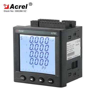 China ACREL 300286.SZ Manufacture APM810 Three Phase Energy Meter Class 0.5S With RS485 Wave Modbus And 2-63 ACREL APM810 APM810 Harmonic for sale