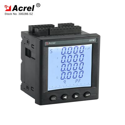 China ACREL 300286.SZ Electrical Three Phase Power Analyzer APM810 Power Quality Analyzer Harmonic Class 0.2s APM810-8c01 for sale