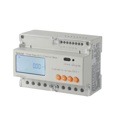 China Three Phase Multifunction LCD Display Electricity KWH Watt Hour Meter Smart Energy Meter With Button ADL3000E for sale