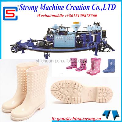 China Advanced Rain Boots Shoe Machine PVC Double Colors Rain Boots Making Machine, High Quality Rubber Boots Making Machine, PVC Shoe Machine for sale