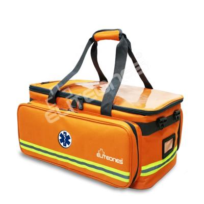 China Environmental Washable Rescue Bag Standard Water Proof 600D Fabric Hard Case For Advanced Ambulance Rescue Center Rescue Support Ambulance Bag for sale