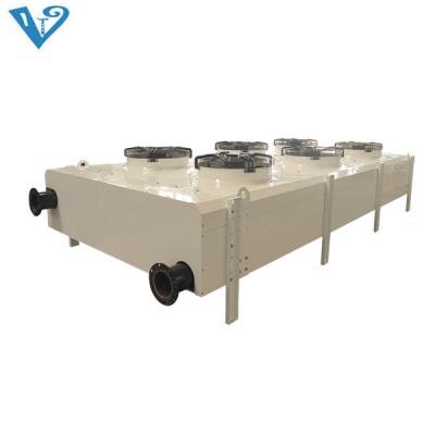 China Venttech Solar Systems Aluminum Copper Tube Fin Air Cooled Steam Condenser for sale